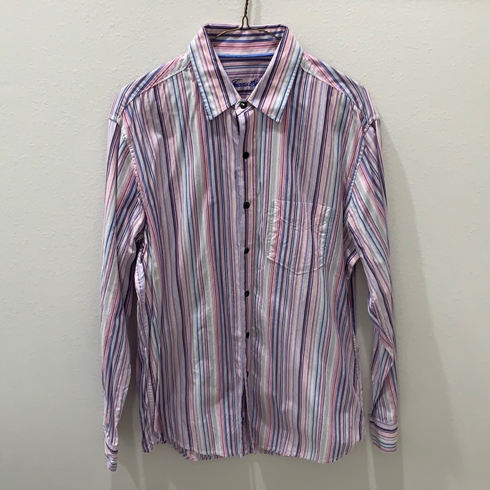 Tasso Elba men’s button down shirt
